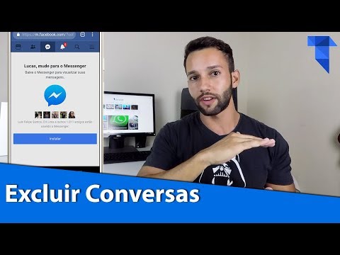 Como Excluir TODAS AS CONVERSAS do Messenger Pelo Celular - (FÁCIL)