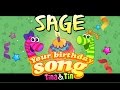 Tinatin happy birt.ay sage    personalized songs for kids  