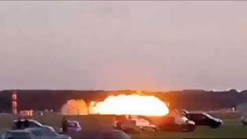 Polish pilot killed in shocking fighter jet crash caught on video