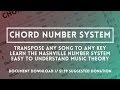The Chord Number System - learn how to transpose anything (Nashville number system)