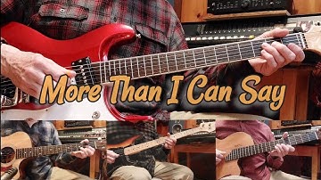 More Than I Can Say (1960 Crickets Original Version) - Guitar Instrumental 