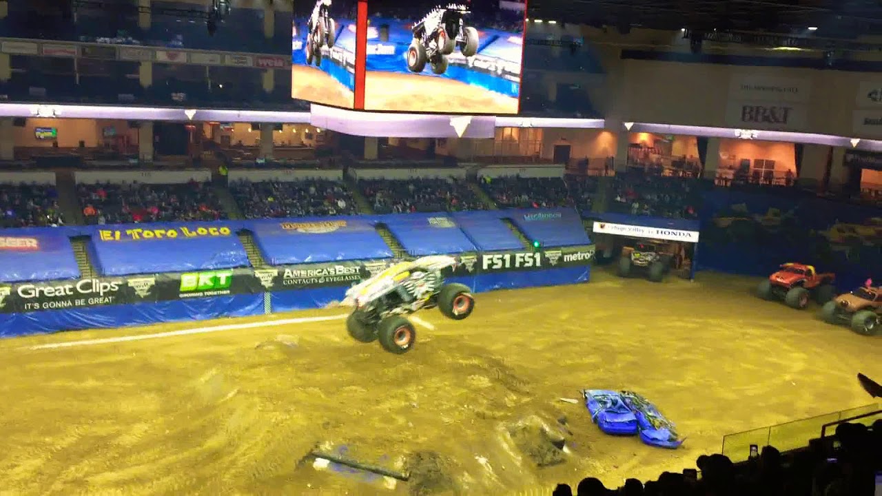 Monster Jam 2018 PPL center - 01 - YouTube