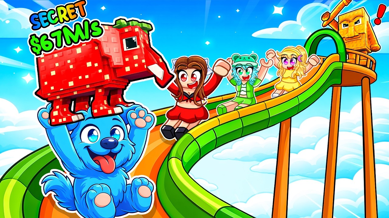 I Became A DOG In Roblox SLIDE For Brainrots!