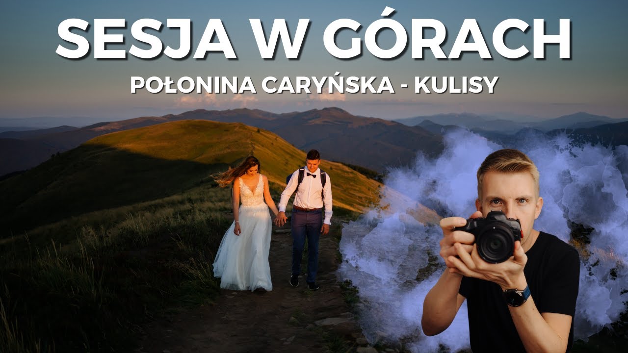 Sesja ślubna w górach | Fotografia ślubna od kuchni | Połonina Caryńska | Bieszczady