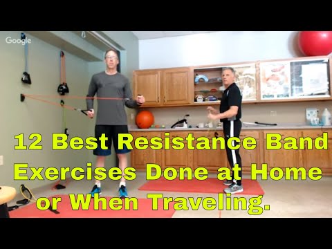 12 Best Resistance Band Exercises Done At Hone or When Traveling