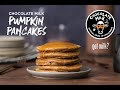 Halloween: Chocolate Pumpkin Pancakes
