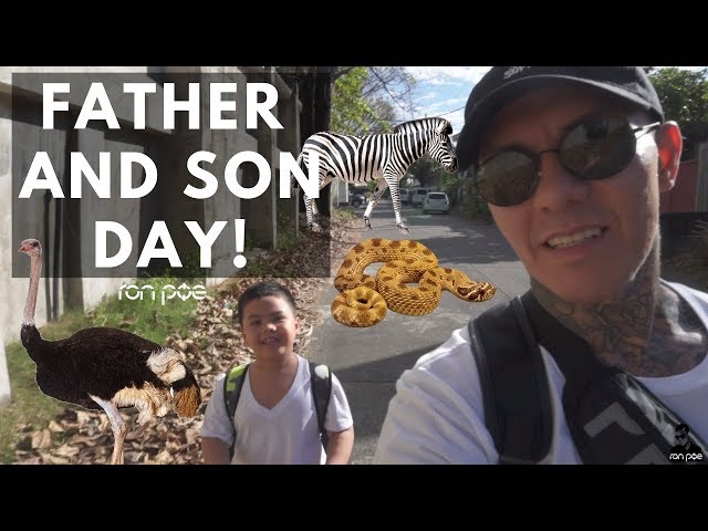 FATHER and SON DAY! Zebras, Ostrich, Peacock, Anacondas, with Gab at Yoki's Farm class=