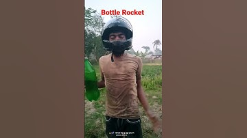 😱 Water Bottle Rocket Experiment || #shorts #short