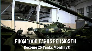 The Russian Tank Factory, Which Produces 20 Tanks A Month, Is Far From In Demand.
