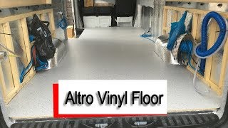 Mercedes Sprinter Campervan  Altro Vinyl Floor