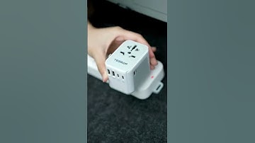 Travel Must Have | Tessan Travel Adapter