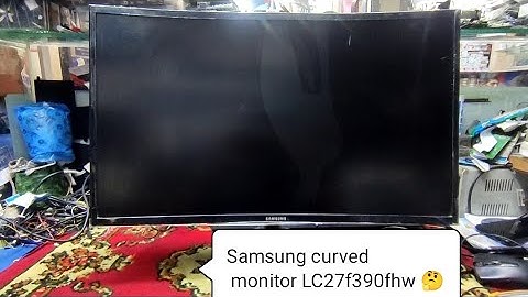 Samsung curved monitor LC27f390fhw Panel | নিয়ে কিছু কথা ২০২২ | Created by Afjal Hossain