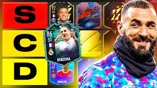 RANKING THE BEST ATTACKERS IN FIFA 22 ULTIMATE TEAM!! (Tier List)