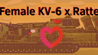 All mini-series about Female KV-6 and Ratte - Cartoons about tanks