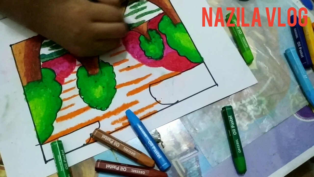  cara  gradasi  warna  dengan crayon Greebel isi 55 YouTube