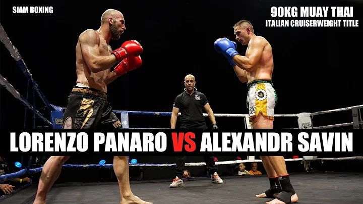 Lorenzo Panaro vs Alexandr Savin - FULL FIGHT 90KG...