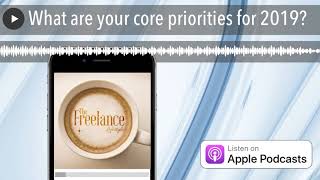 What are your core priorities for 2019