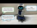 I had my first conversation with a handmade communication robot. #robot #handmade #engineering
