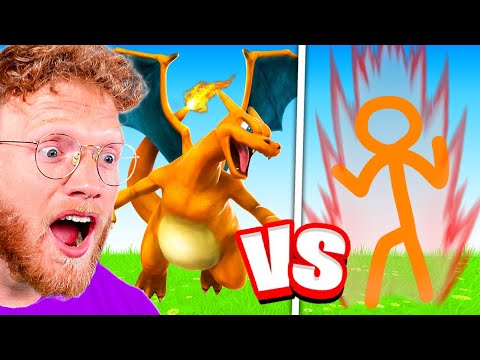 BECKBROS React To POKEMON Vs ANIMATION (alan becker)