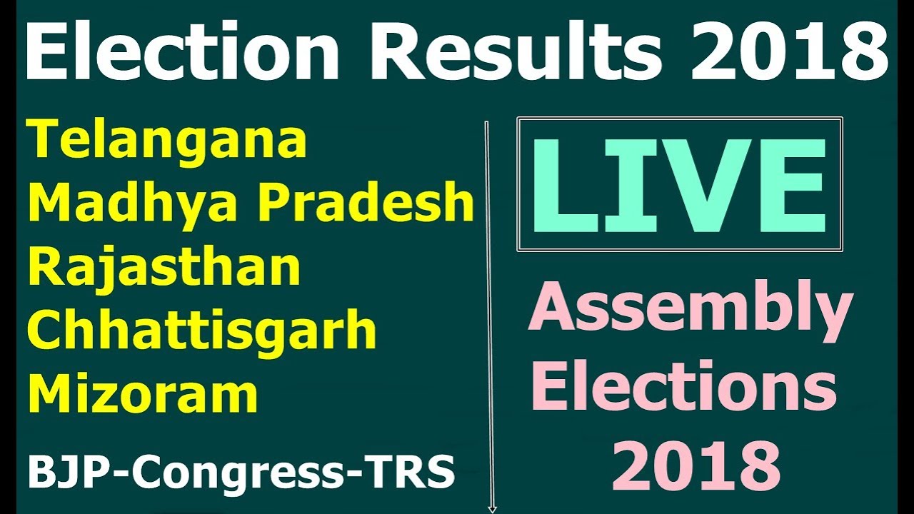 LIVE Election Results 2018. Telangana Assembly Election Results LIVE updates
