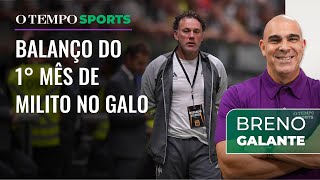 Galo: o primeiro mês de Milito e a sequência do Atlético no Brasileirão