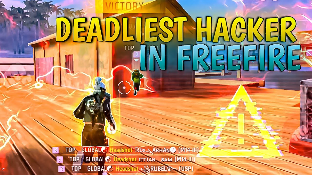 Hacker In Free Fire Hacker In freefire has just gone viral 😨 Free fire system gets hacked 🐱 ...