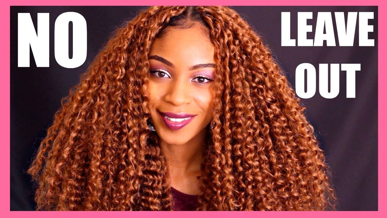 FREETRESS ARUBA CURL▻ Versatile Crochet Braids NO LEAVE OUT - YouTube