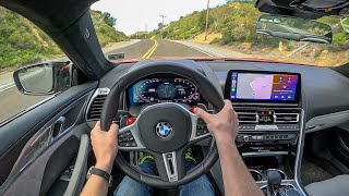 2023 BMW M8 Competition Coupe - POV Test Drive (Binaural Audio)