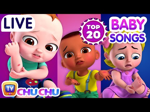 channelwall-The Boo Boo Song + More Baby Nursery Rhymes - Top 20 Popular Kids Songs by ChuChu TV LIVE
