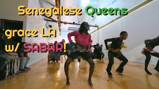 Senegal's Rite Of Spring Dancers share, educate and UPLIFT LA! #sabar #senegal #dance