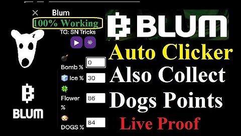 New BLUM AUTO CLICKER || BLUM & DOGS Auto Clicker || Blum Auto Clicker Update Version | #DOGS #BLUM