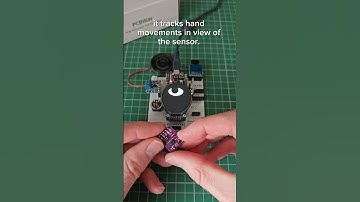This sensor tracks gestures (not that kind!) 🤣 #robotics #pcbway
