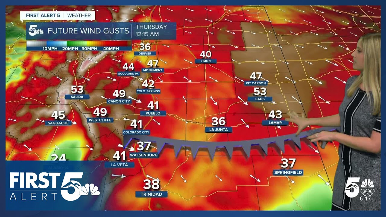 High wind warnings remain in effect until 7 am in southern Colorado ...
