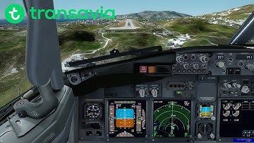 P3Dv4 - Landing in Mykonos! (1900m runway)