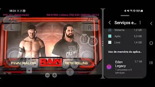 Wwe 2K18 Android Eden Emulador Oficial Ram Memory Usage In Cell Phone 6Gb Ram