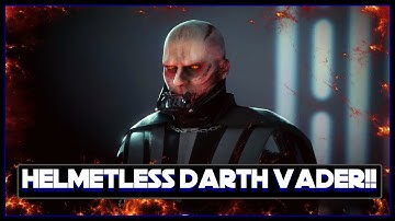 Helmetless Darth Vader- A Battlefront 2 Mod showcase!!