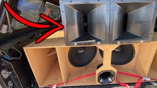 SPEAKERS ARE BIGGER THAN SUBS IN THIS SYSTEM