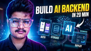 I Built a Full AI Backend in 20 Minutes (No Backend Coding)