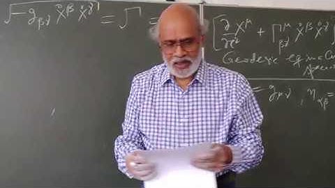 String Theory Lecture - 3 Part - 6/8 by Daya Shankar Kulshreshtha at the Univ. of Oldenburg