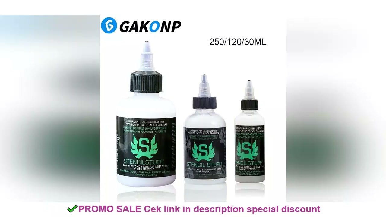 30/120/250ML Professional Tattoo Stencil Magic Gel Thermal Copier Gel Transfer Stuff Solution Cream