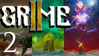Grime 2 Let's Play - Part 2 - The Bound Shell Bossfight and Upgrades