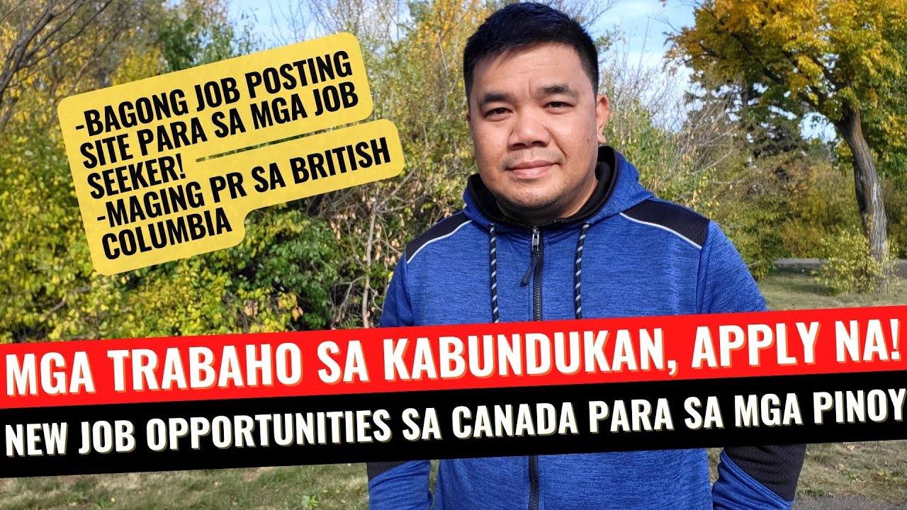 NEW JOB OPPORTUNITIES SA CANADA PARA SA MGA FILIPINO WEST KOOTENAY BC
