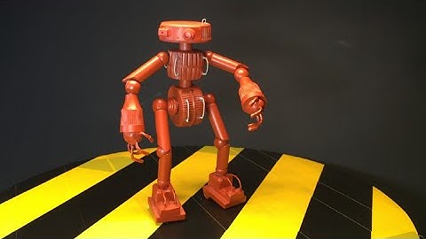 Stop motion lid bot scratch build