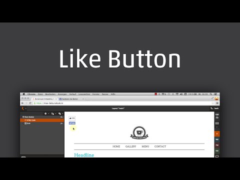 Embedding a Facebook Like Button (EN)