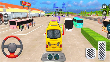 Bus Simulator 2025 🚍 | Realistic Coach Bus Game | Android Gameplay