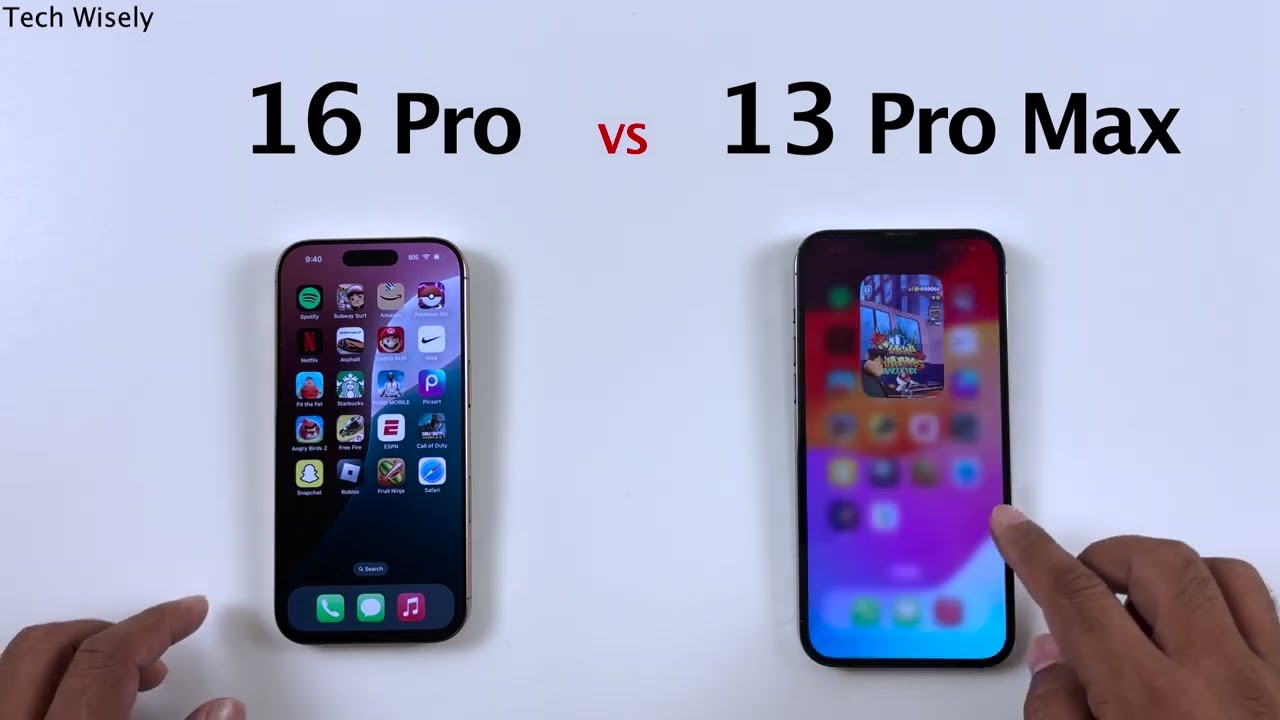 iPhone 16 Pro vs 13 Pro Max - Speed Performance Test - YouTube