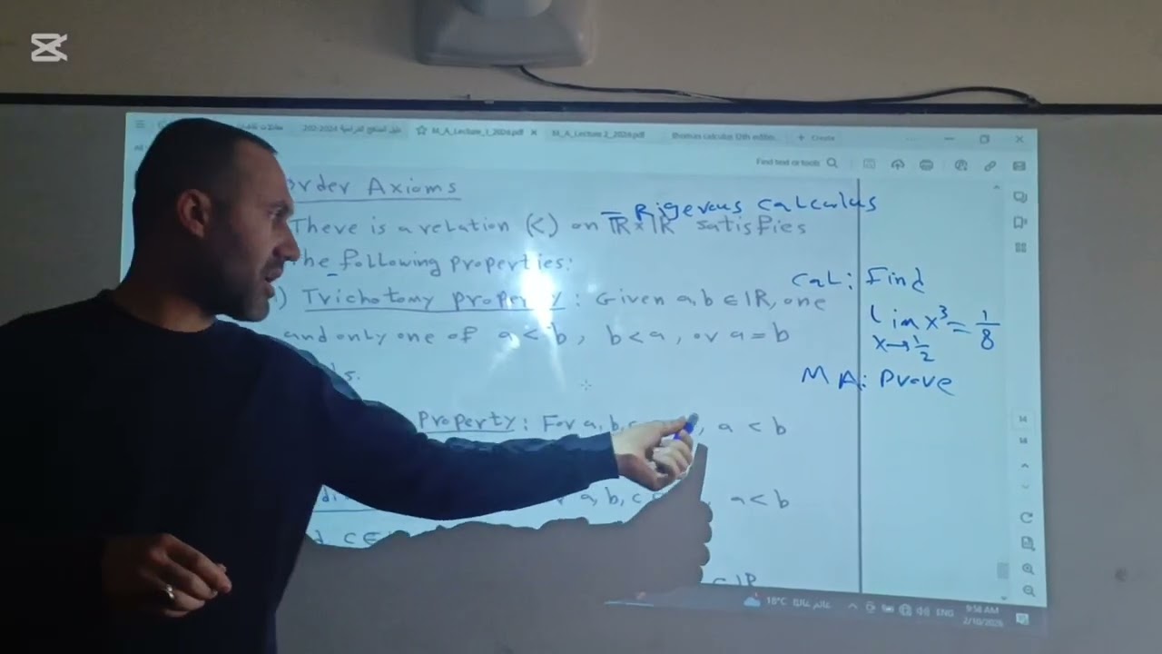 محاظره تحليل رياضي 1