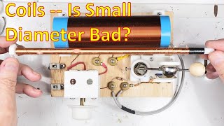 Crystal Radio Coil, Fine-Wire Small Core Experiment 3/3