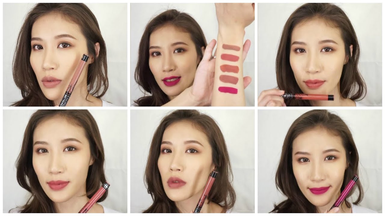 Celeste Wu 大沛 | Kat Von D 液態唇膏試色 & 畫法示範