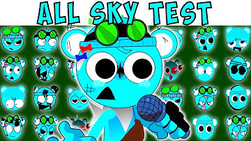 ALL SKY TEST | FNF Character Test | Gameplay VS Playground
